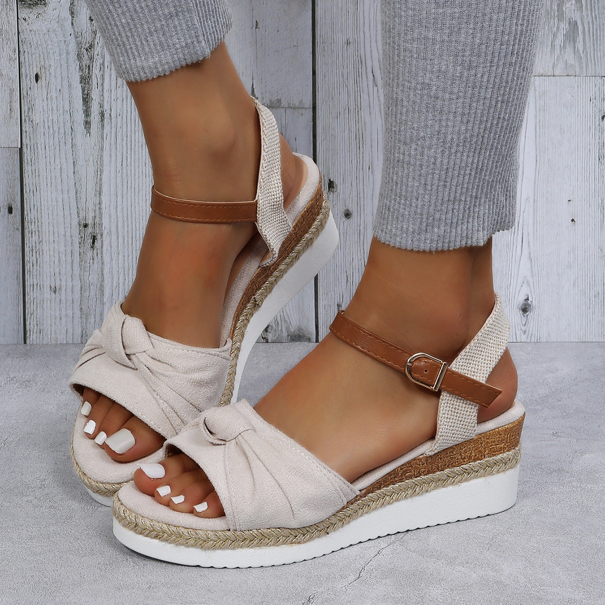 Chic Platform Sandals by Elizabeth Ainsley