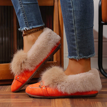 Velvet Plush Loafers by Elizabeth Ainsley