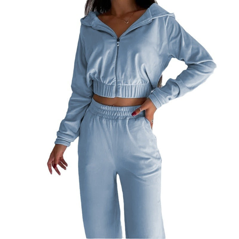Chic Elizabeth Ainsley Two-Piece Sweatshirt Lounge Set