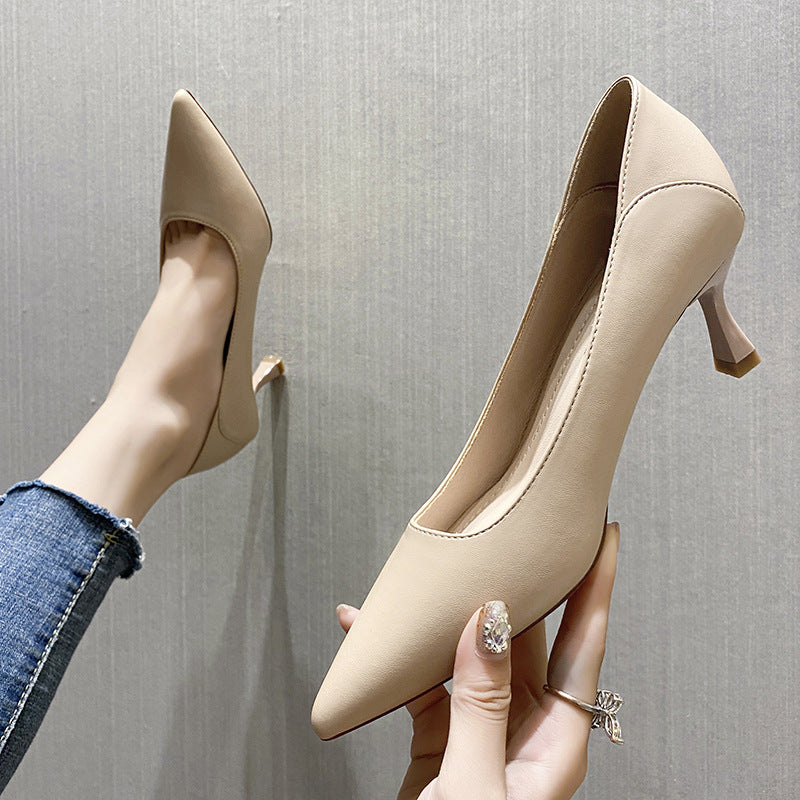 Chic Pointed Toe Heels by Elizabeth Ainsley