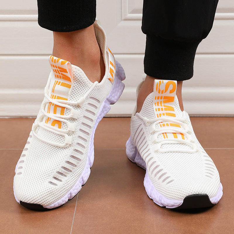 Breathable Mesh Elizabeth Ainsley Casual Running Sneakers